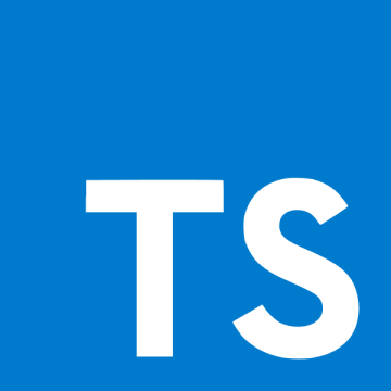 Logo for TypeScript.